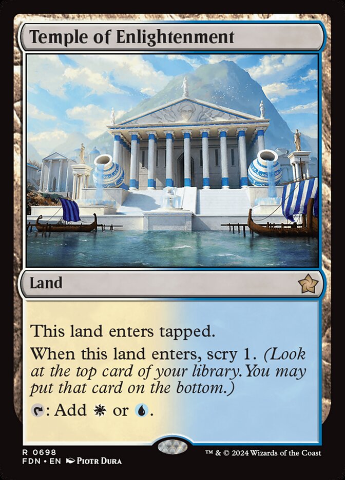 Temple of Enlightenment card front