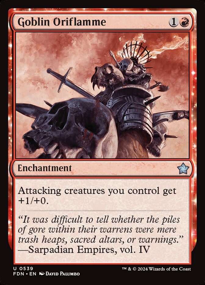 Goblin Oriflamme card front