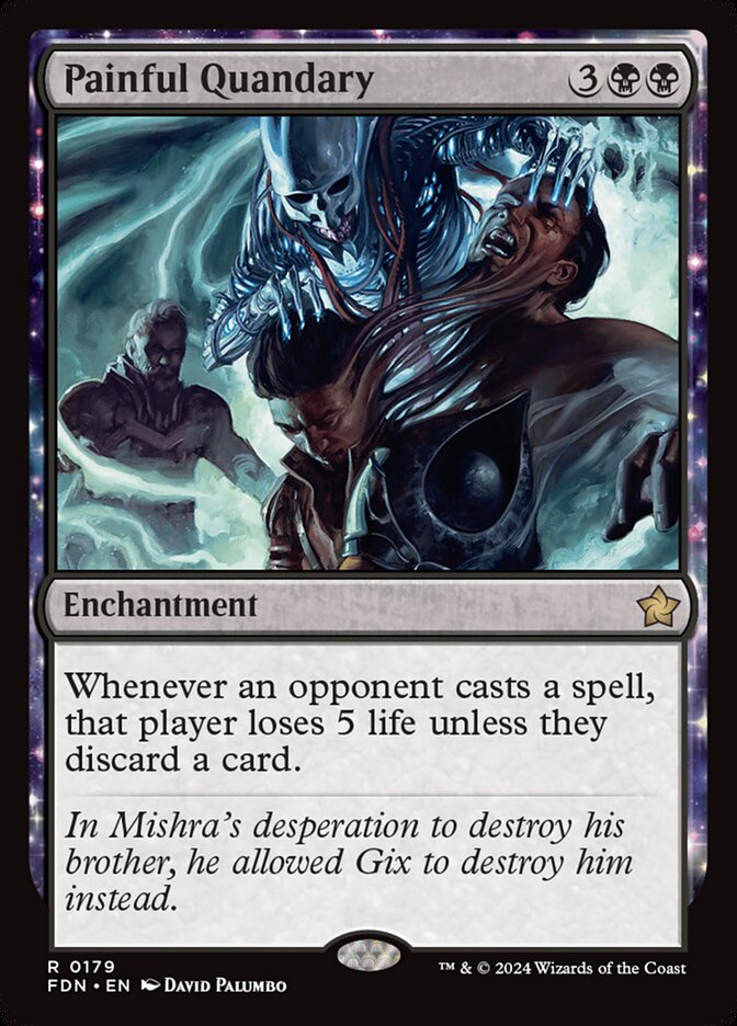 Painful Quandary card front