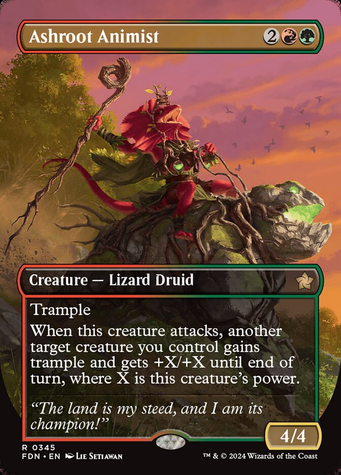 Ashroot Animist card front