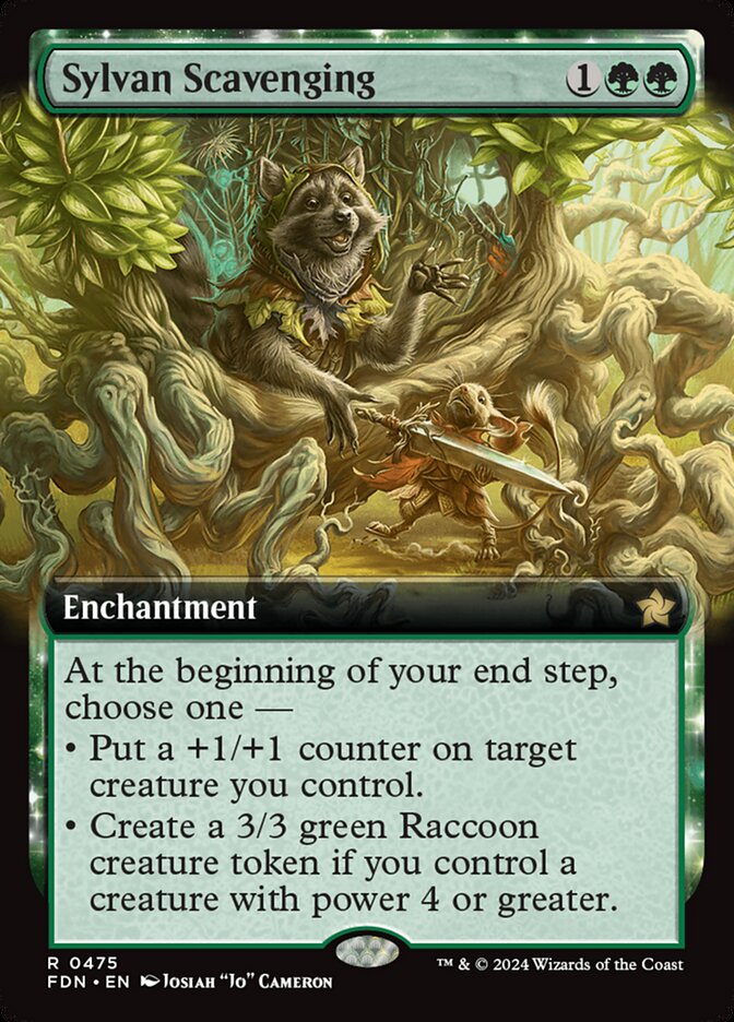 Sylvan Scavenging card front