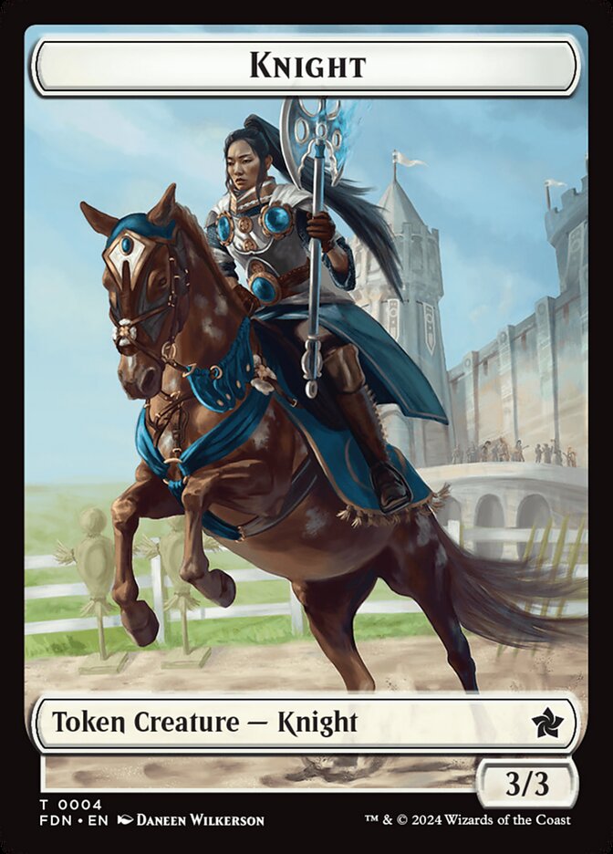 Knight card front