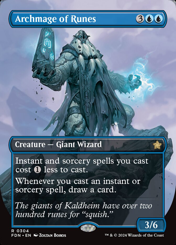 Archmage of Runes card front