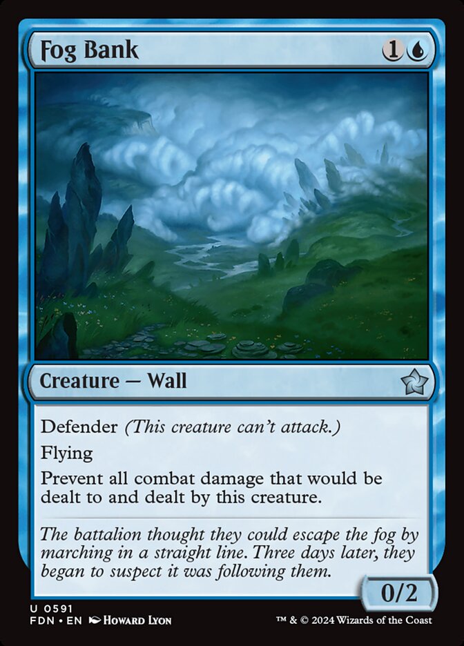 Fog Bank card front