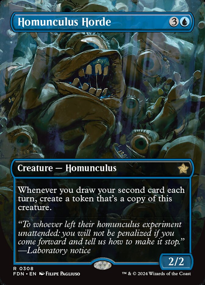 Homunculus Horde card front