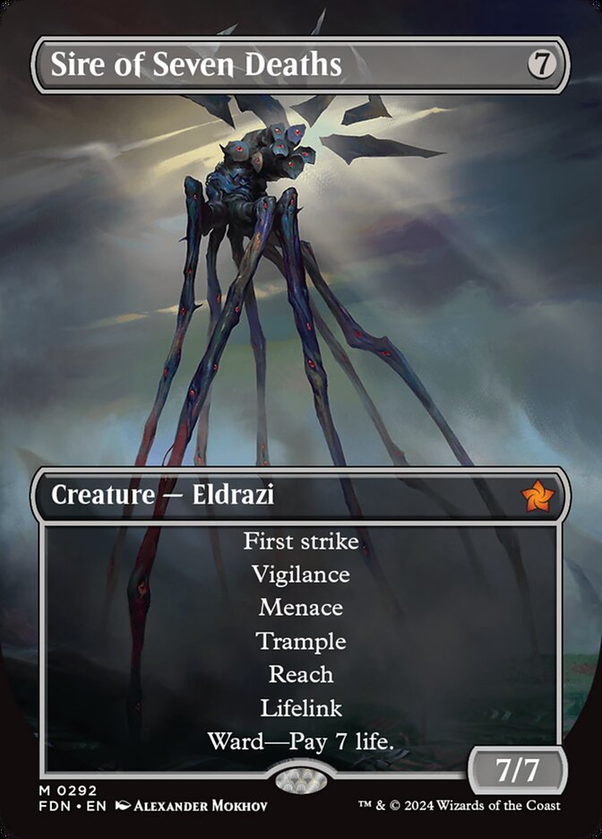 Sire of Seven Deaths card front
