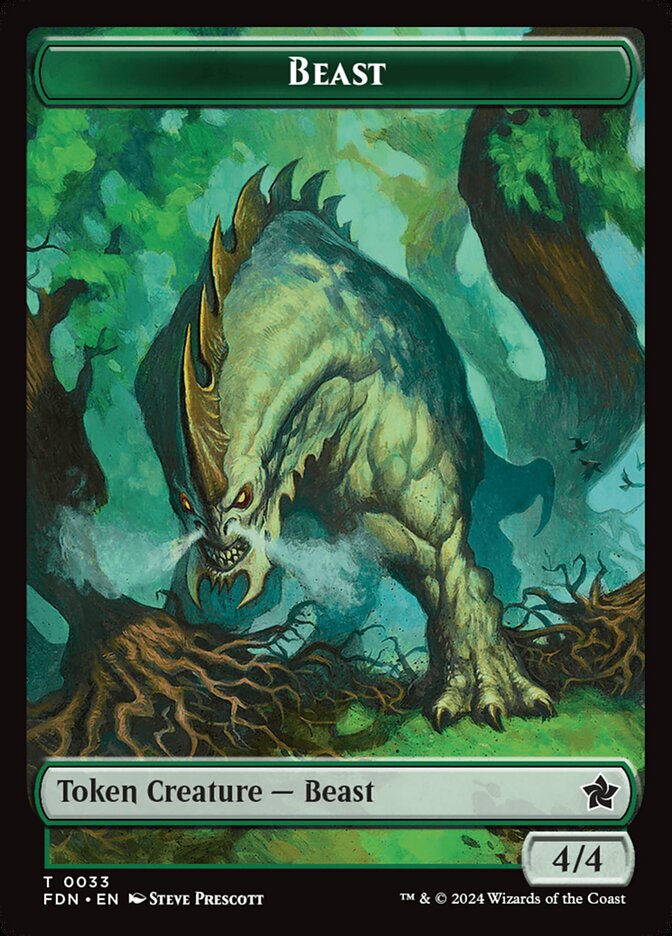 Beast card front