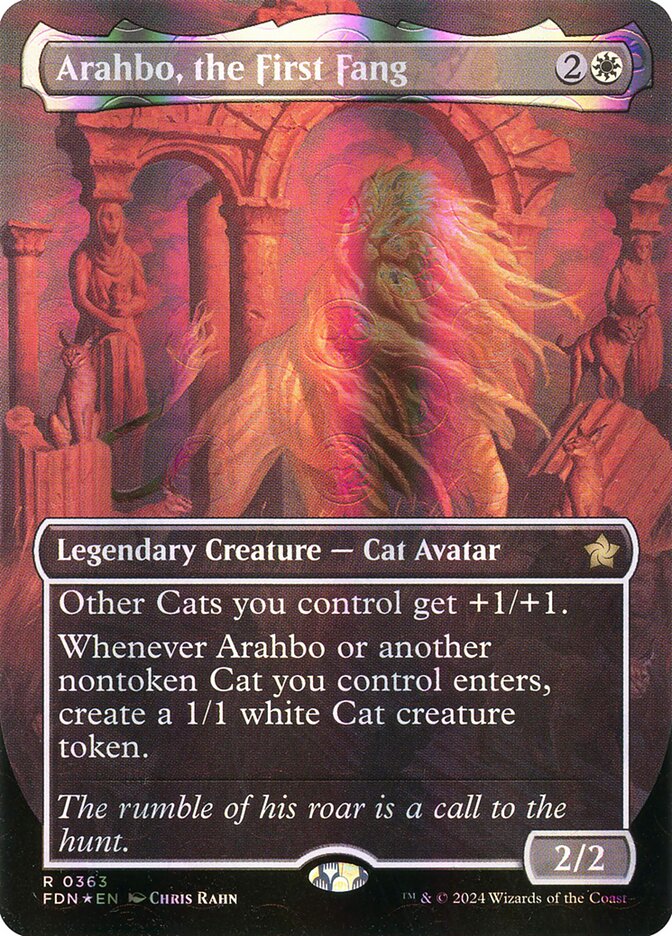 Arahbo, the First Fang card front