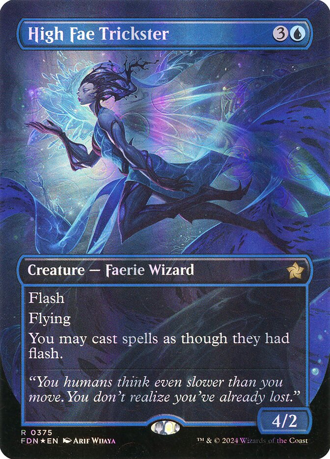 High Fae Trickster card front