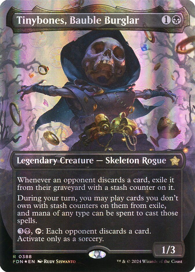 Tinybones, Bauble Burglar card front