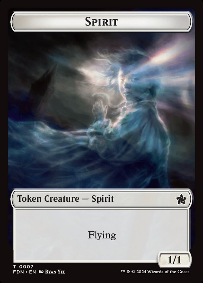 Spirit card front