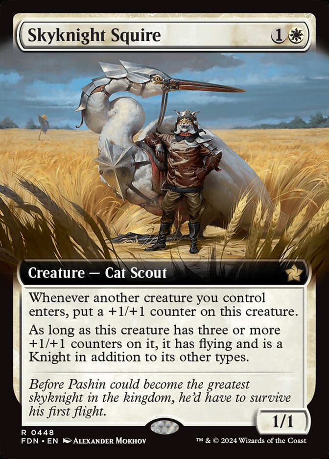 Skyknight Squire card front