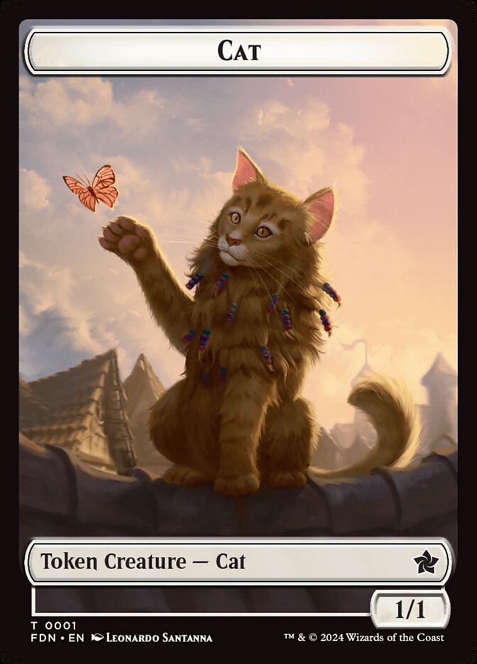 Cat card front