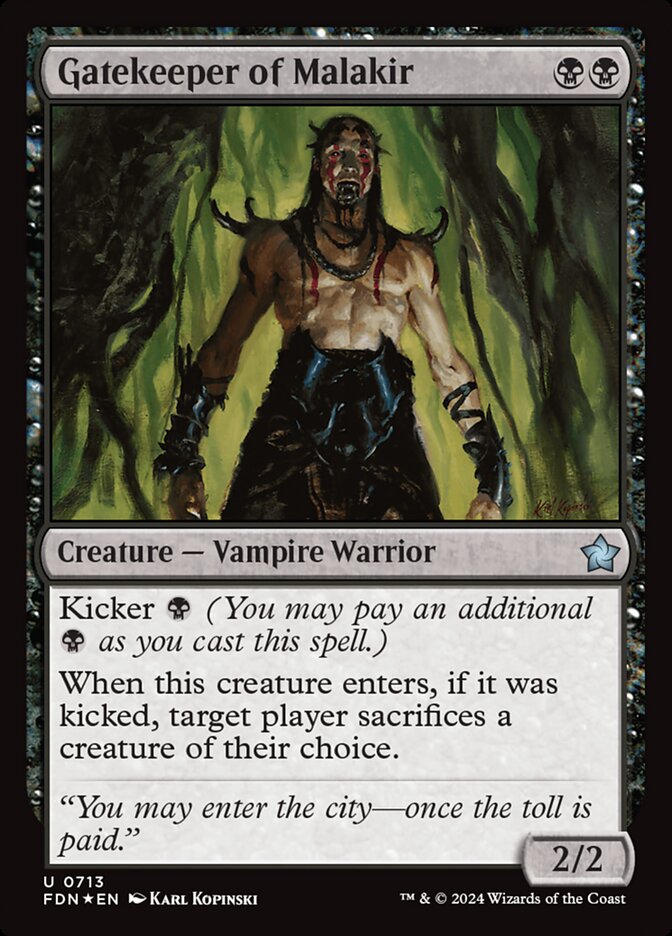Gatekeeper of Malakir card front