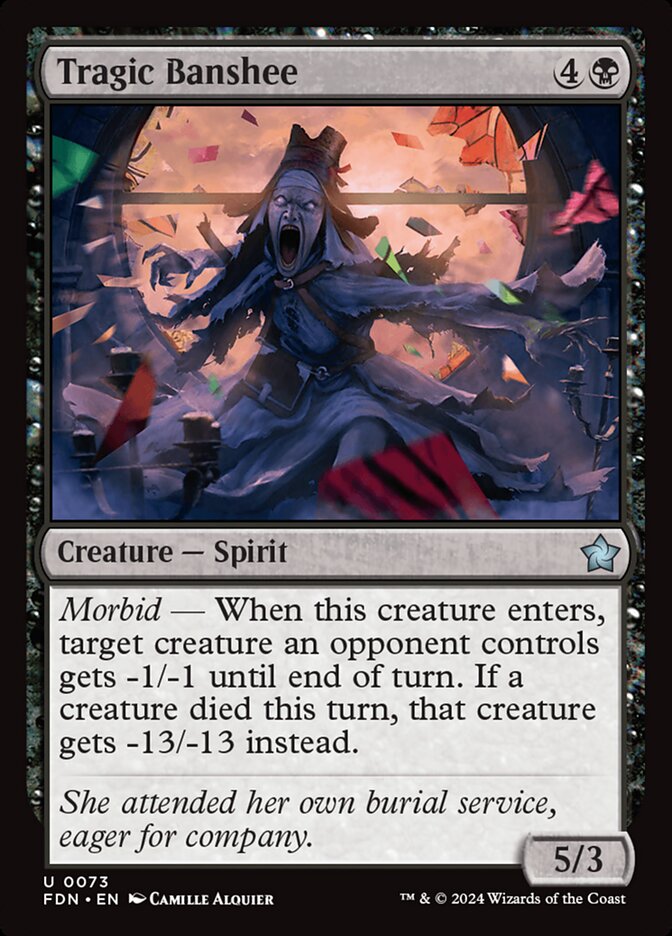 Tragic Banshee card front