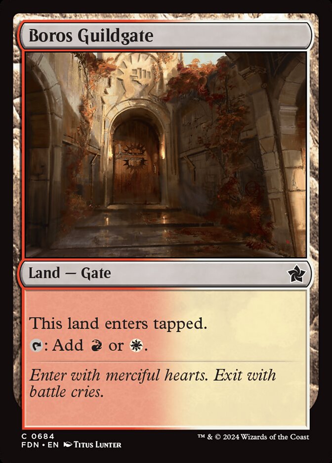Boros Guildgate card front