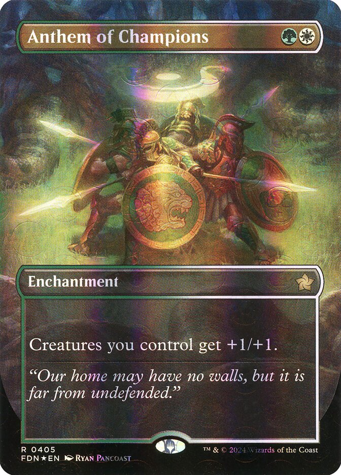 Anthem of Champions card front