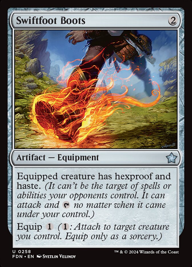 Swiftfoot Boots card front