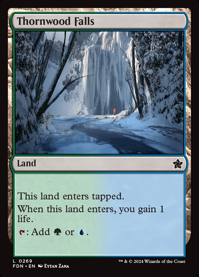 Thornwood Falls card front