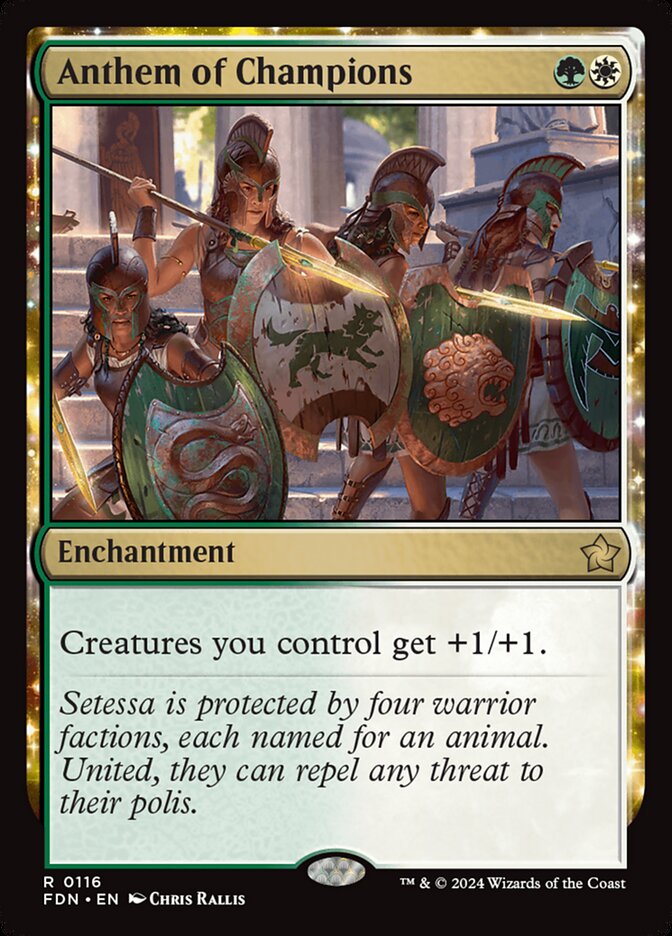 Anthem of Champions card front