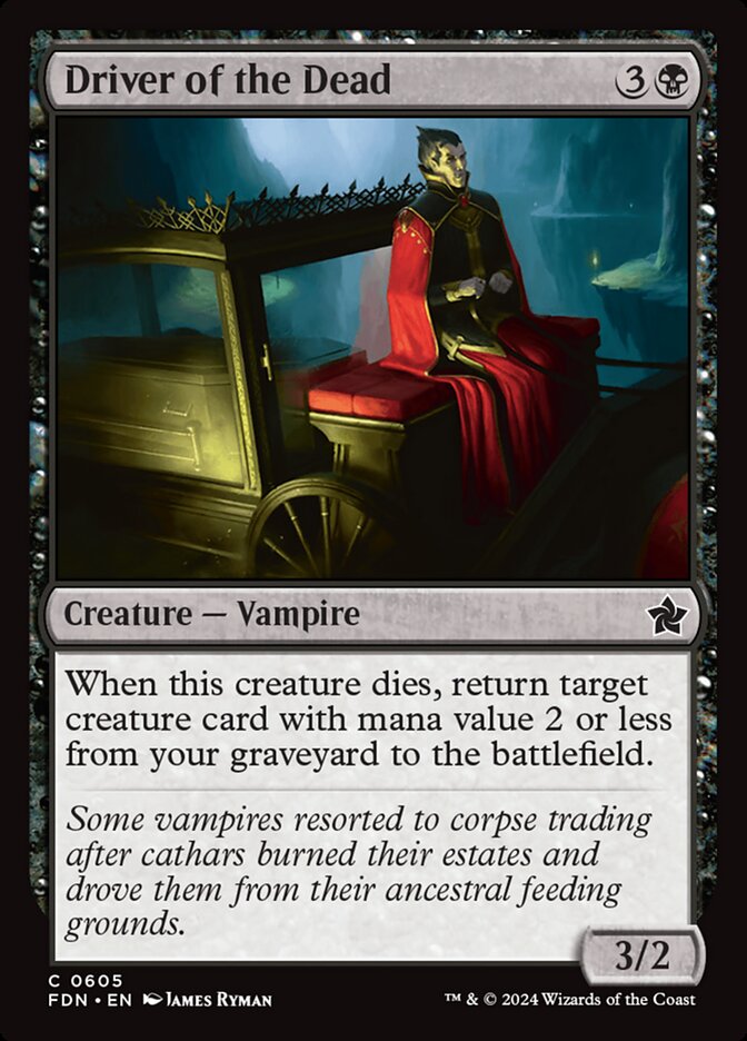 Driver of the Dead card front