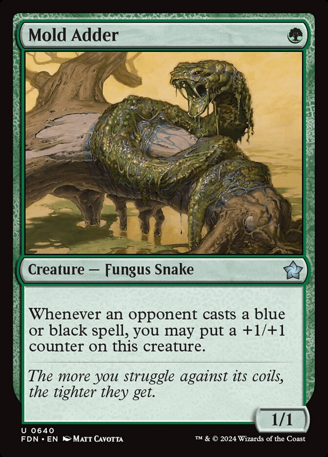 Mold Adder card front