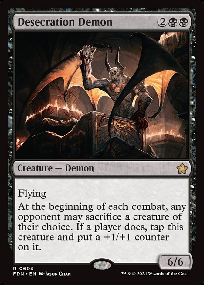 Desecration Demon card front