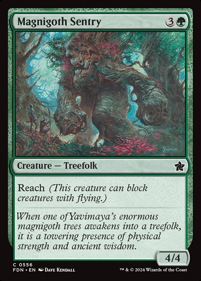 Magnigoth Sentry card front