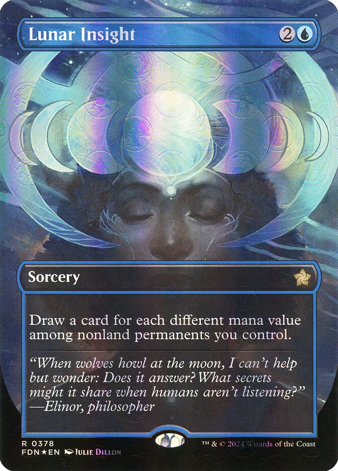 Lunar Insight card front