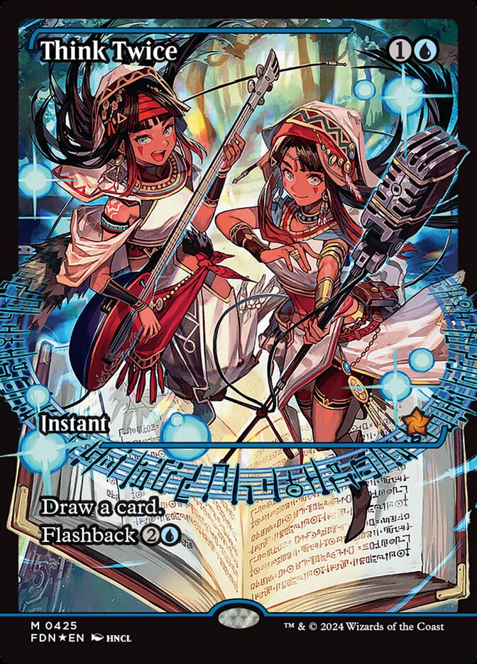 Think Twice card front
