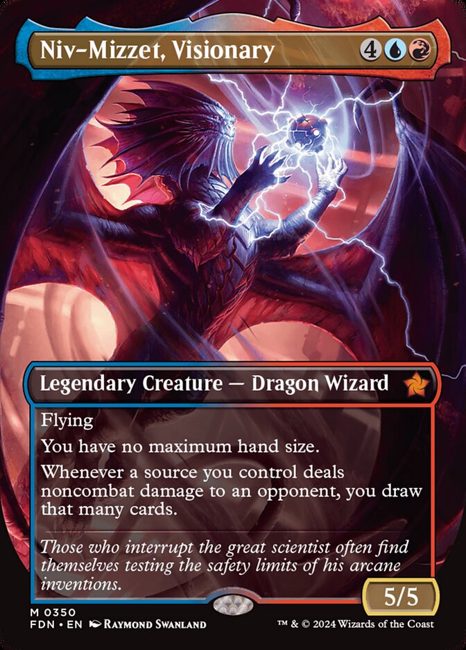 Niv-Mizzet, Visionary card front