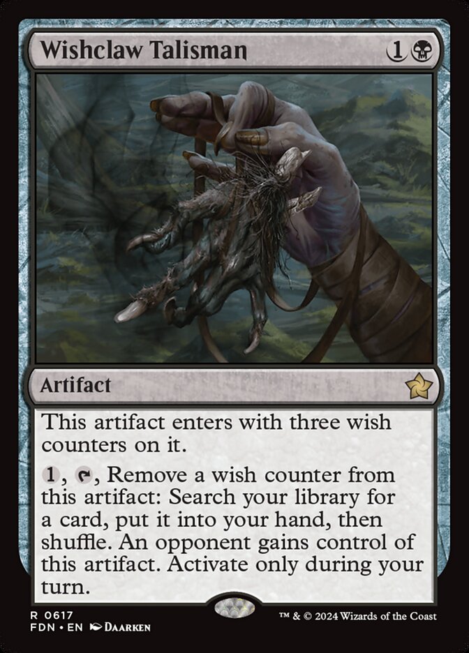 Wishclaw Talisman card front