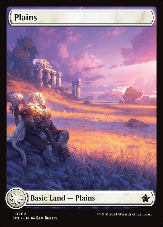Plains card front