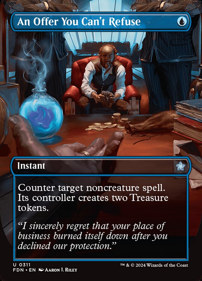 An Offer You Can't Refuse card front