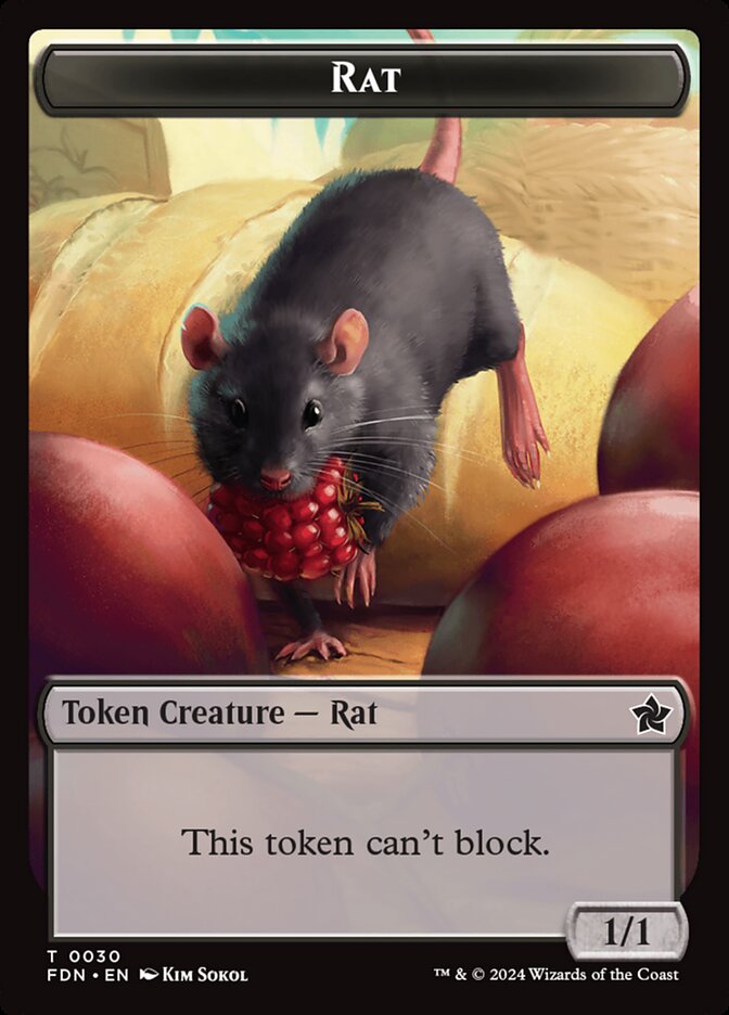 Rat card front