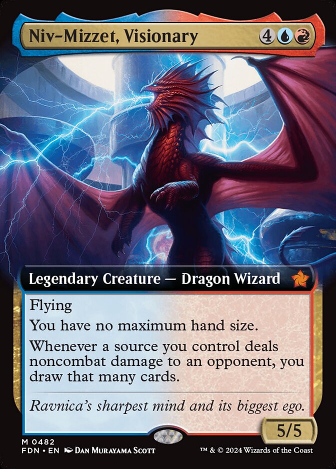 Niv-Mizzet, Visionary card front