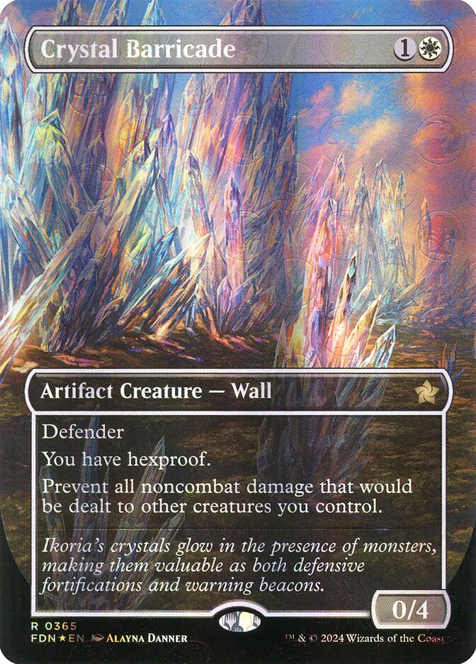 Crystal Barricade card front