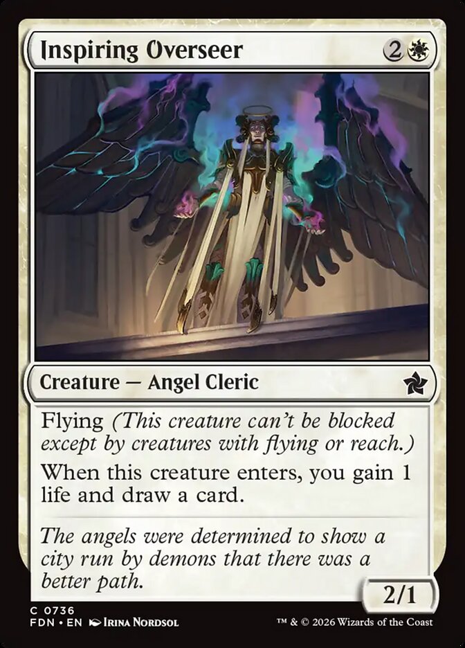 Inspiring Overseer card front