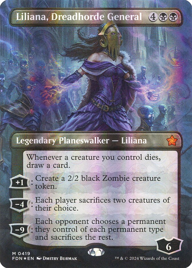 Liliana, Dreadhorde General card front