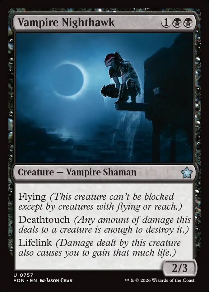 Vampire Nighthawk card front