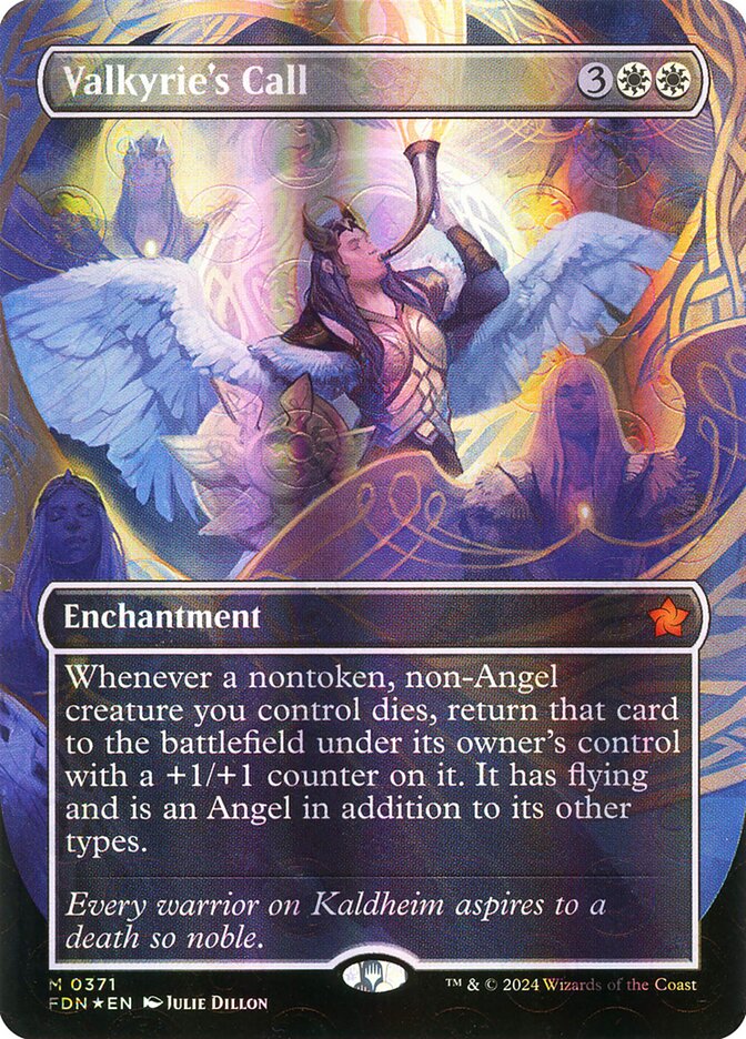 Valkyrie's Call card front