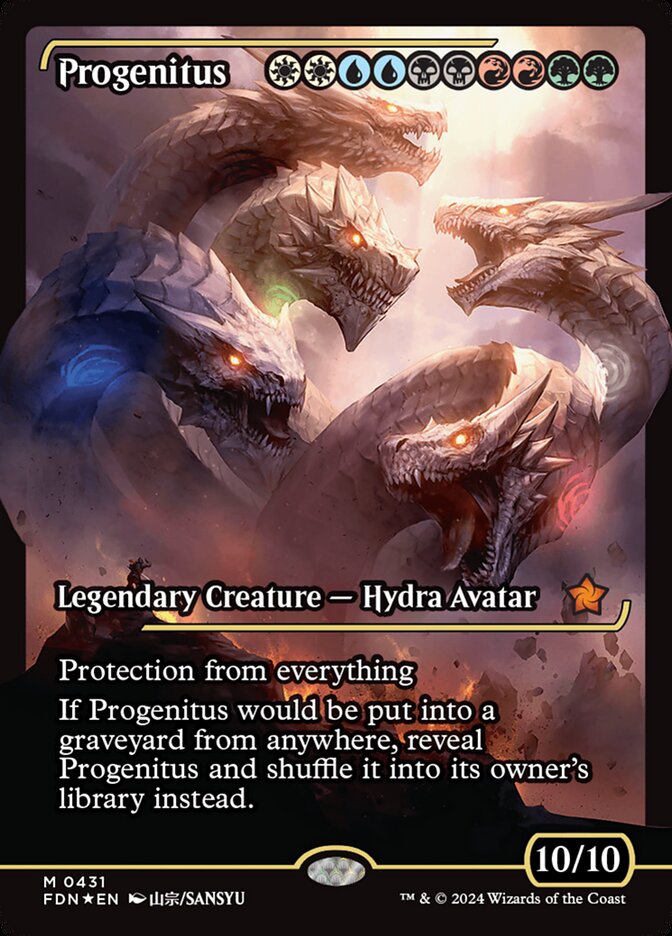 Progenitus card front