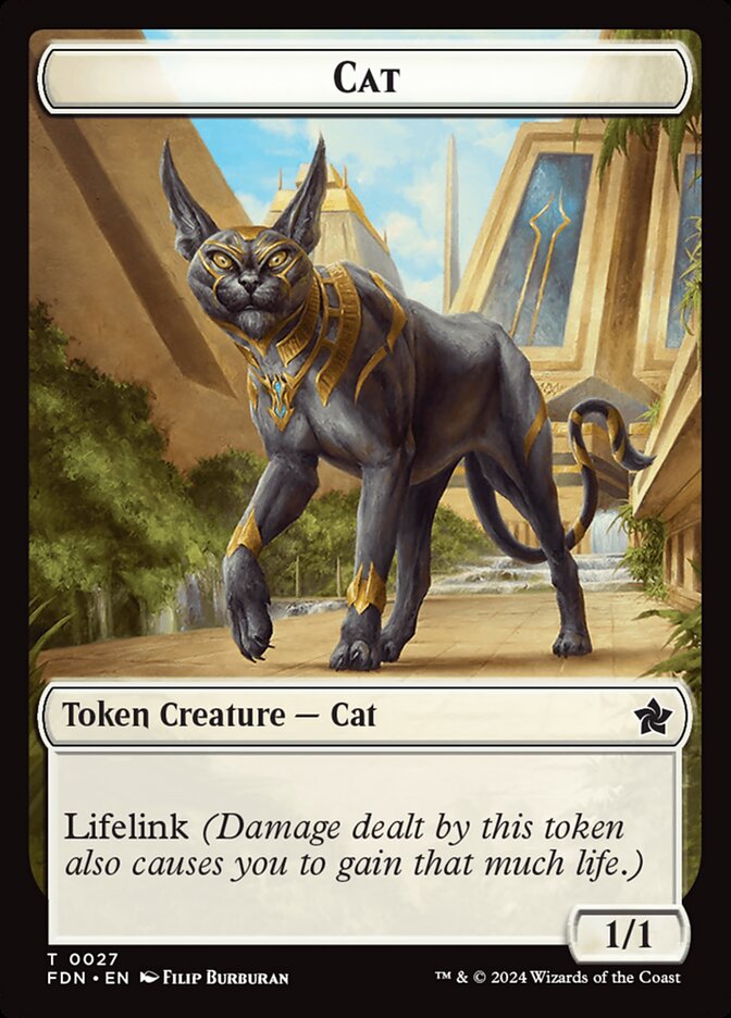 Cat card front