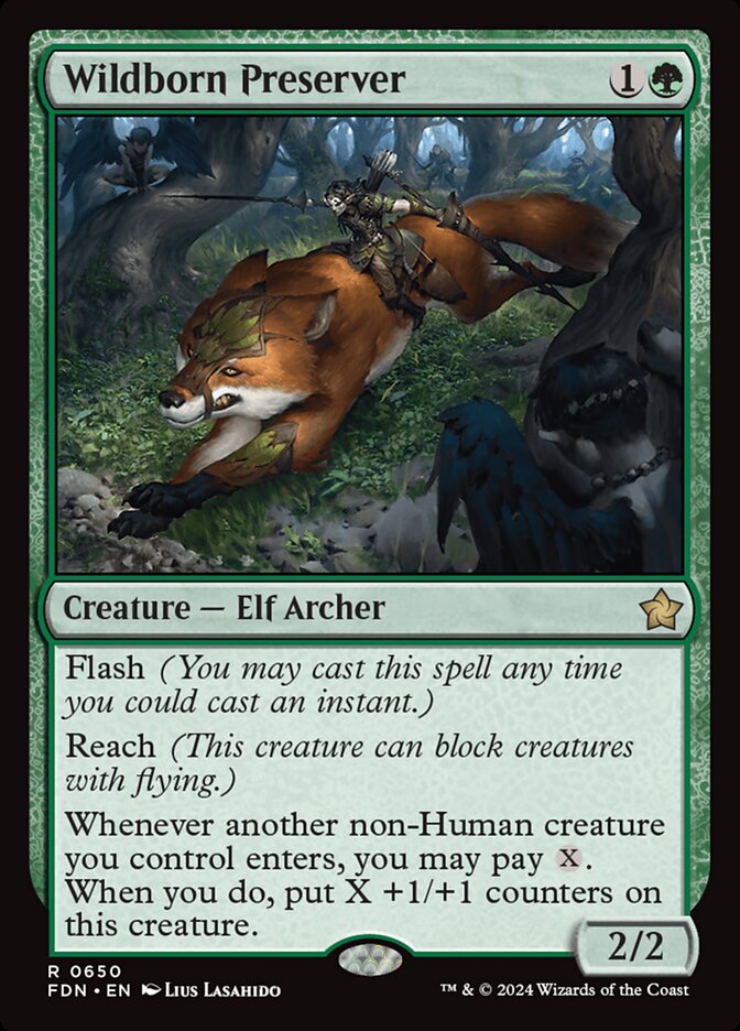 Wildborn Preserver card front