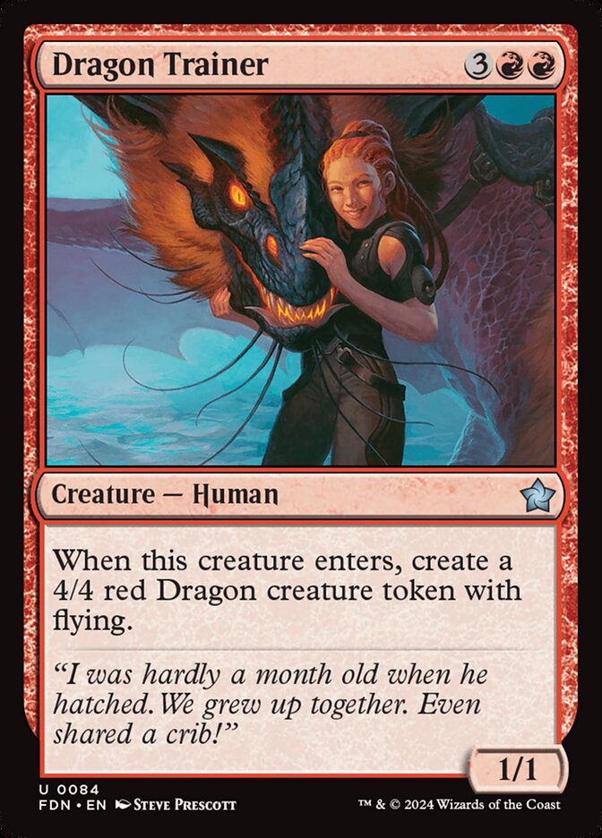 Dragon Trainer card front
