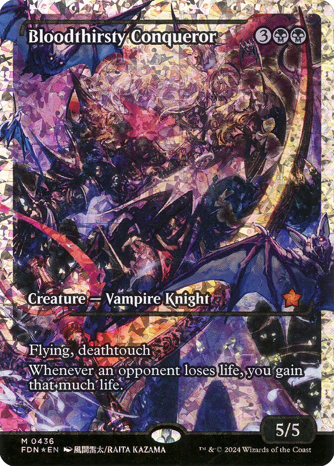Bloodthirsty Conqueror card front