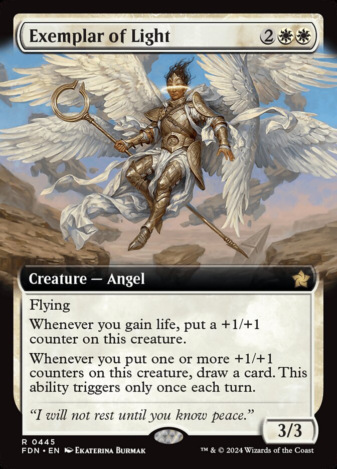 Exemplar of Light card front