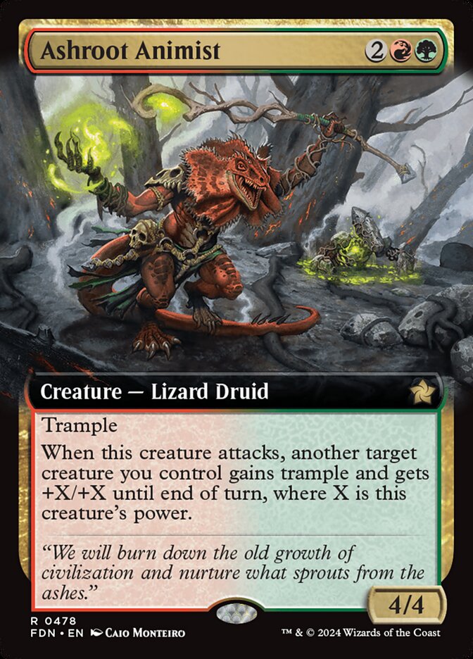 Ashroot Animist card front