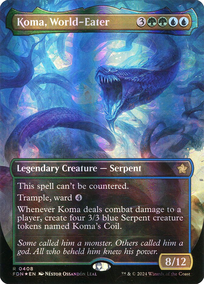 Koma, World-Eater card front