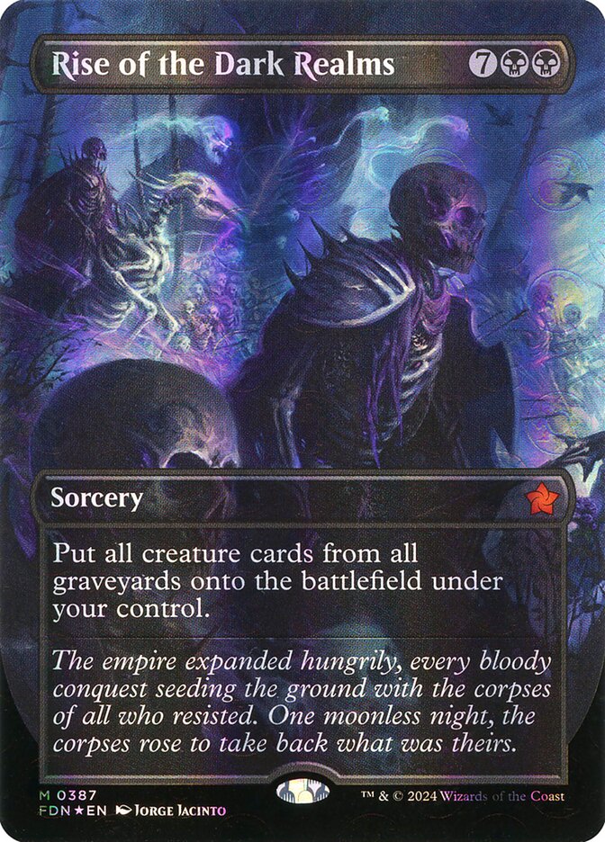 Rise of the Dark Realms card front